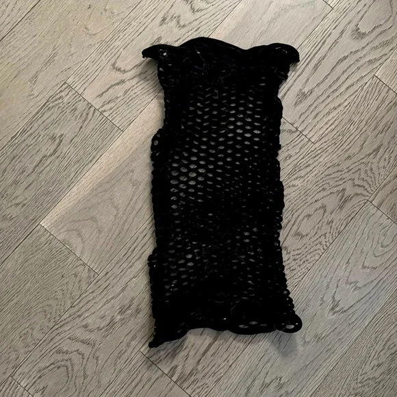 Fish net crop dress laugerie - Picture 1 of 1